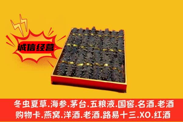 文山西畴县回收海参